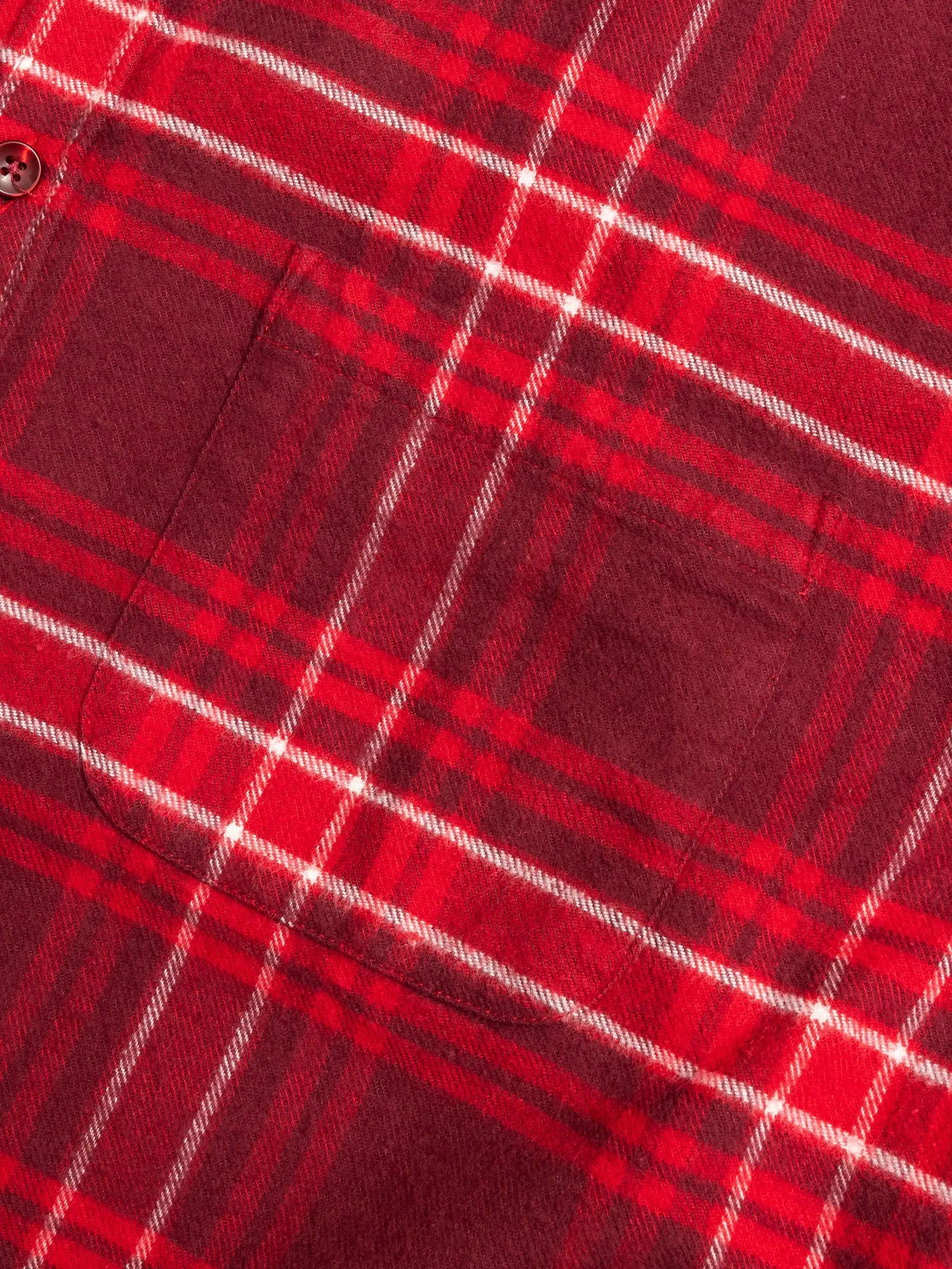 Redish Button-Up Shirt in Red