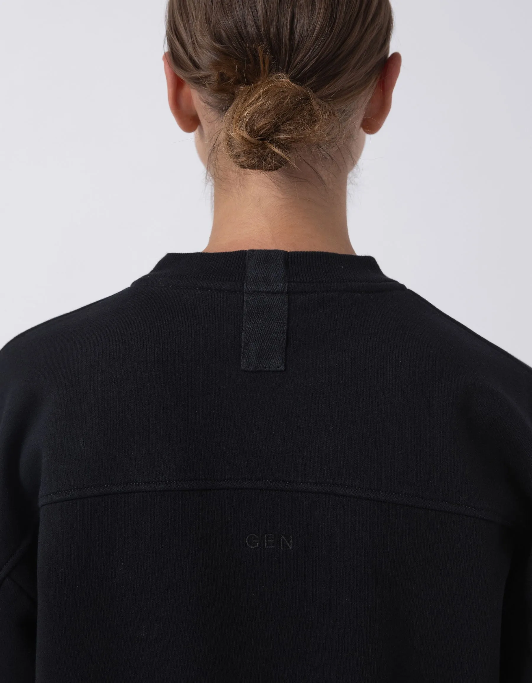 Rest Fleece DBL Crew Blackout