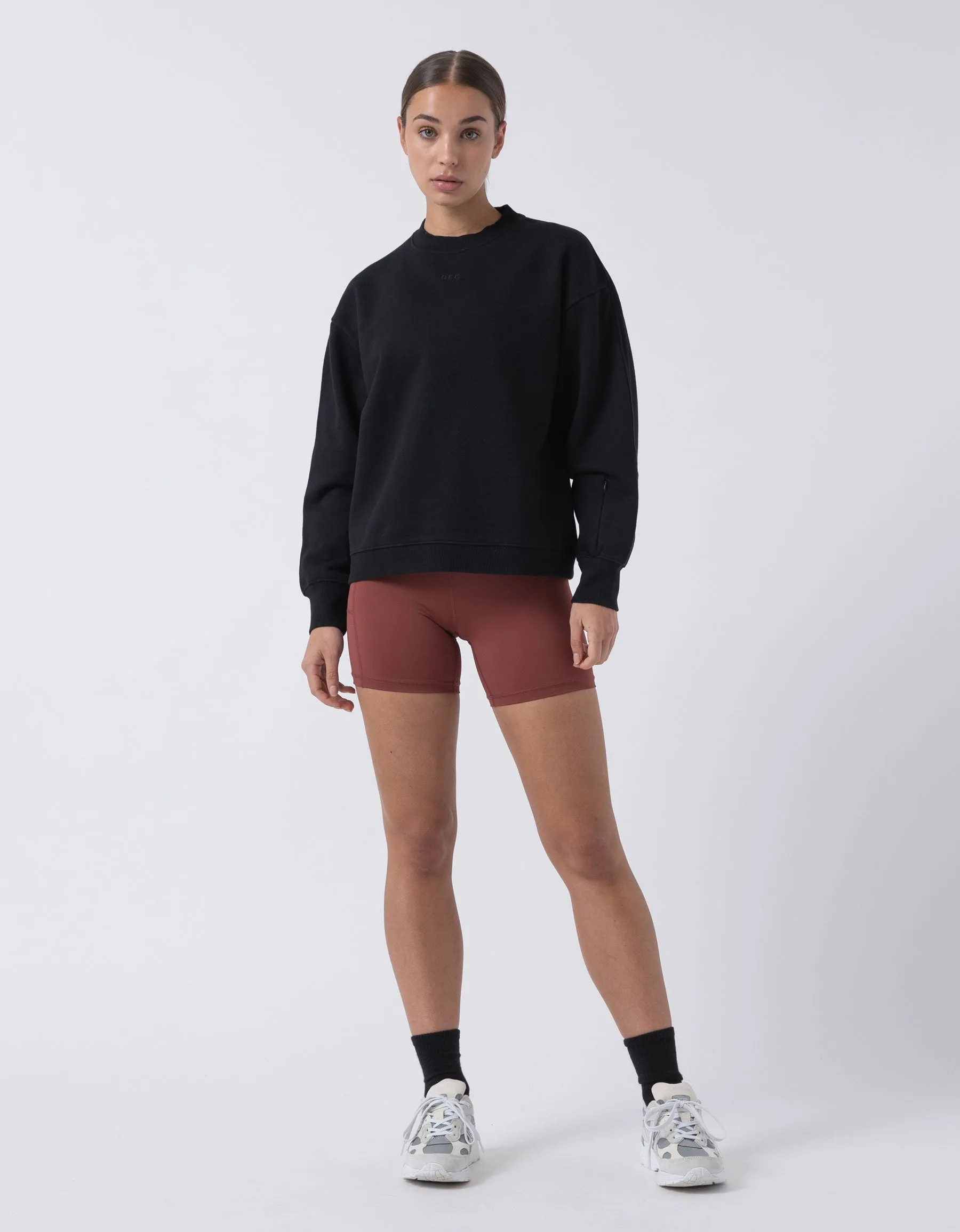 Rest Fleece DBL Crew Blackout