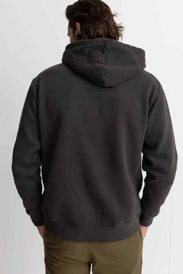 Rhythm Classic Fleece Hood - Black