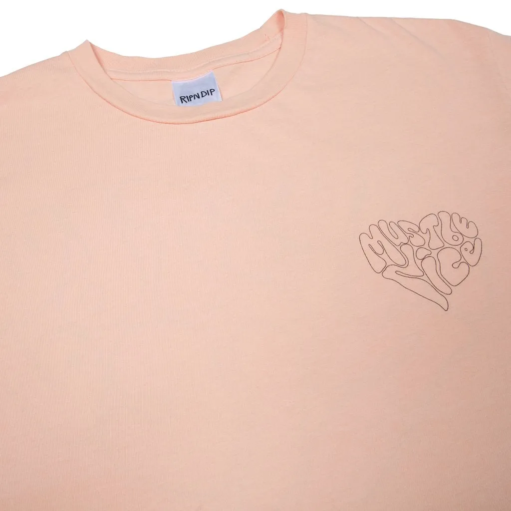 RIPNDIP Love Affair Tee (Peach)