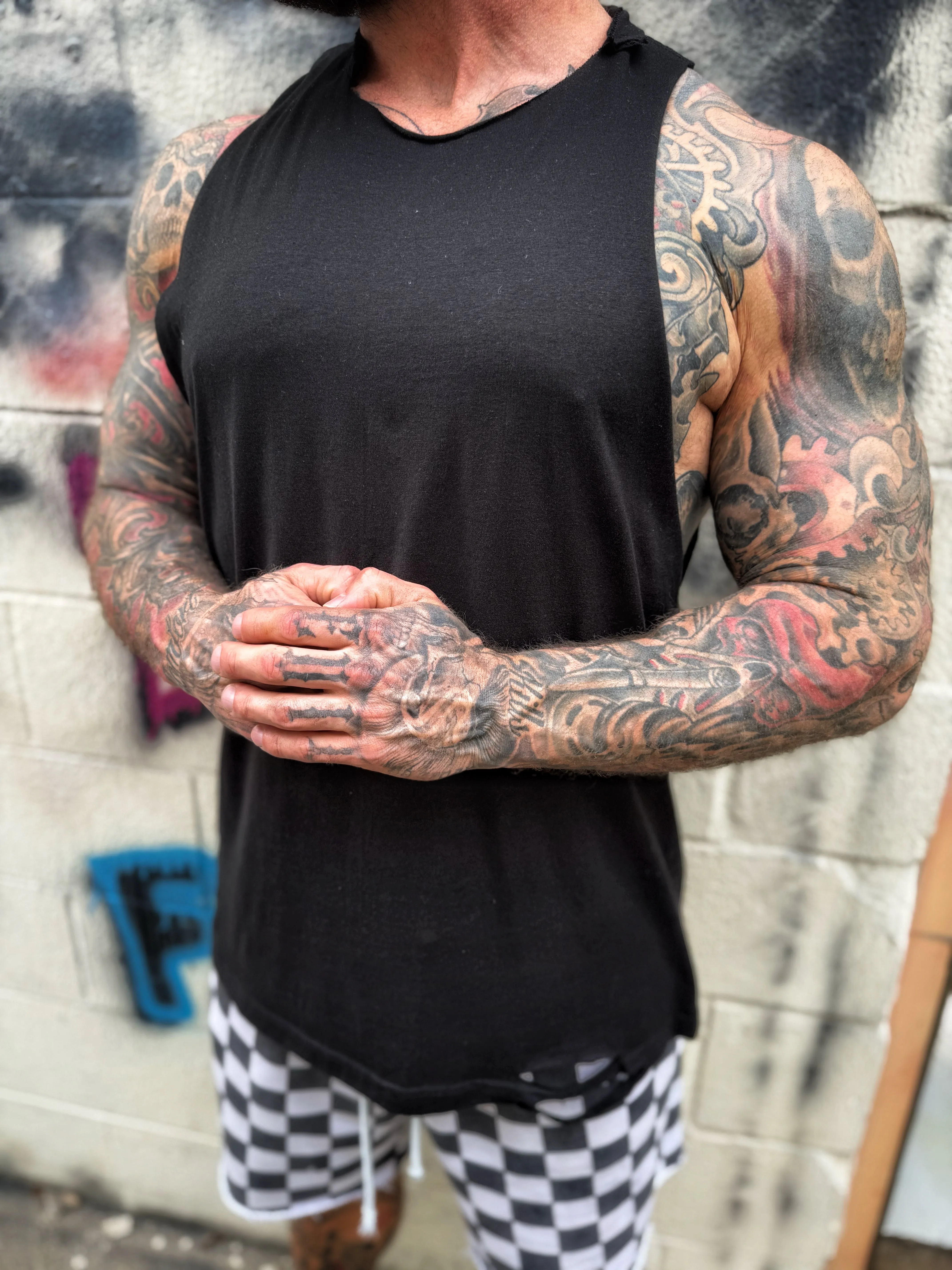 ROAD RASH BLACK TANK TOP 1.0