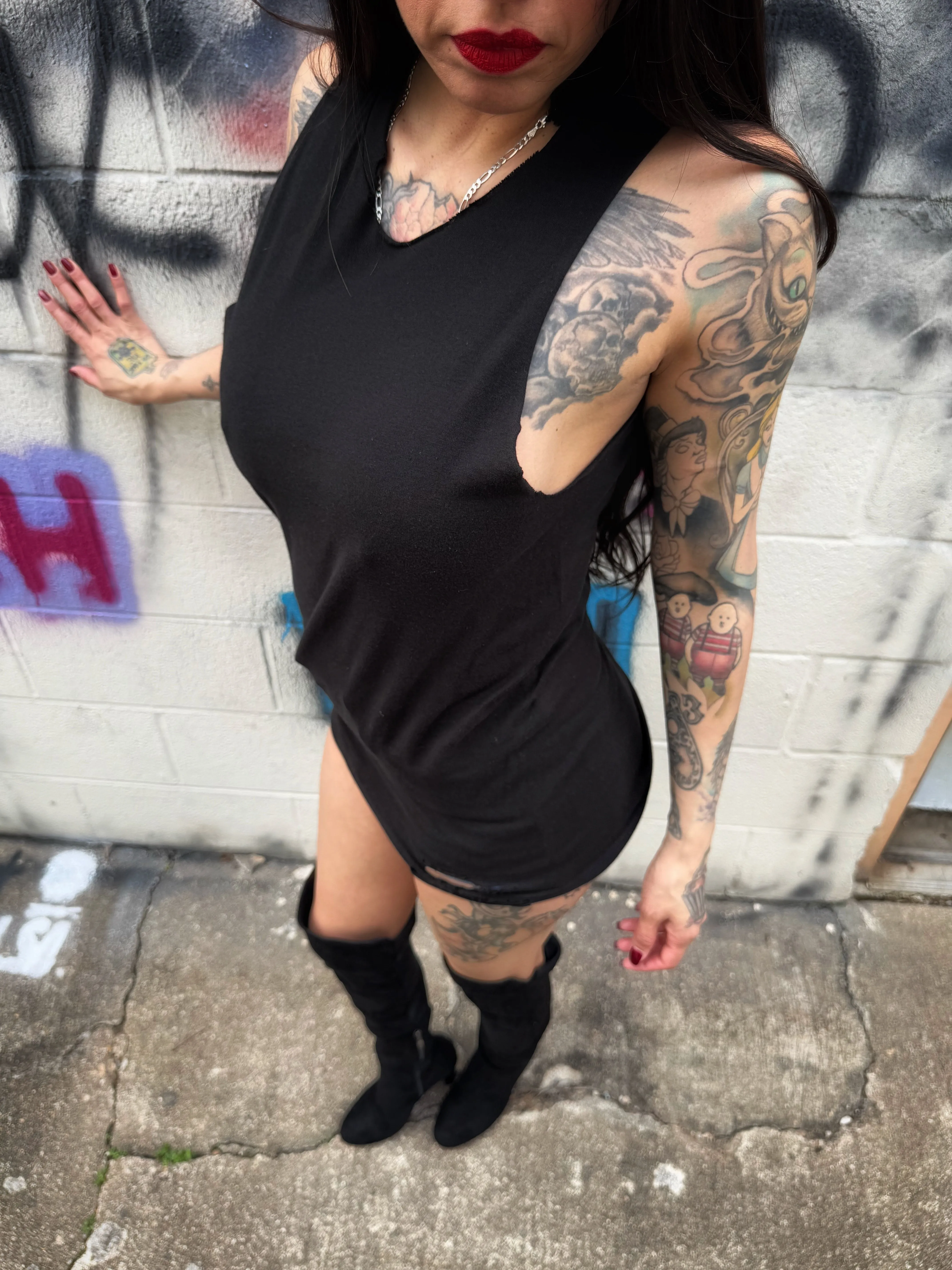 ROAD RASH BLACK TANK TOP 1.0