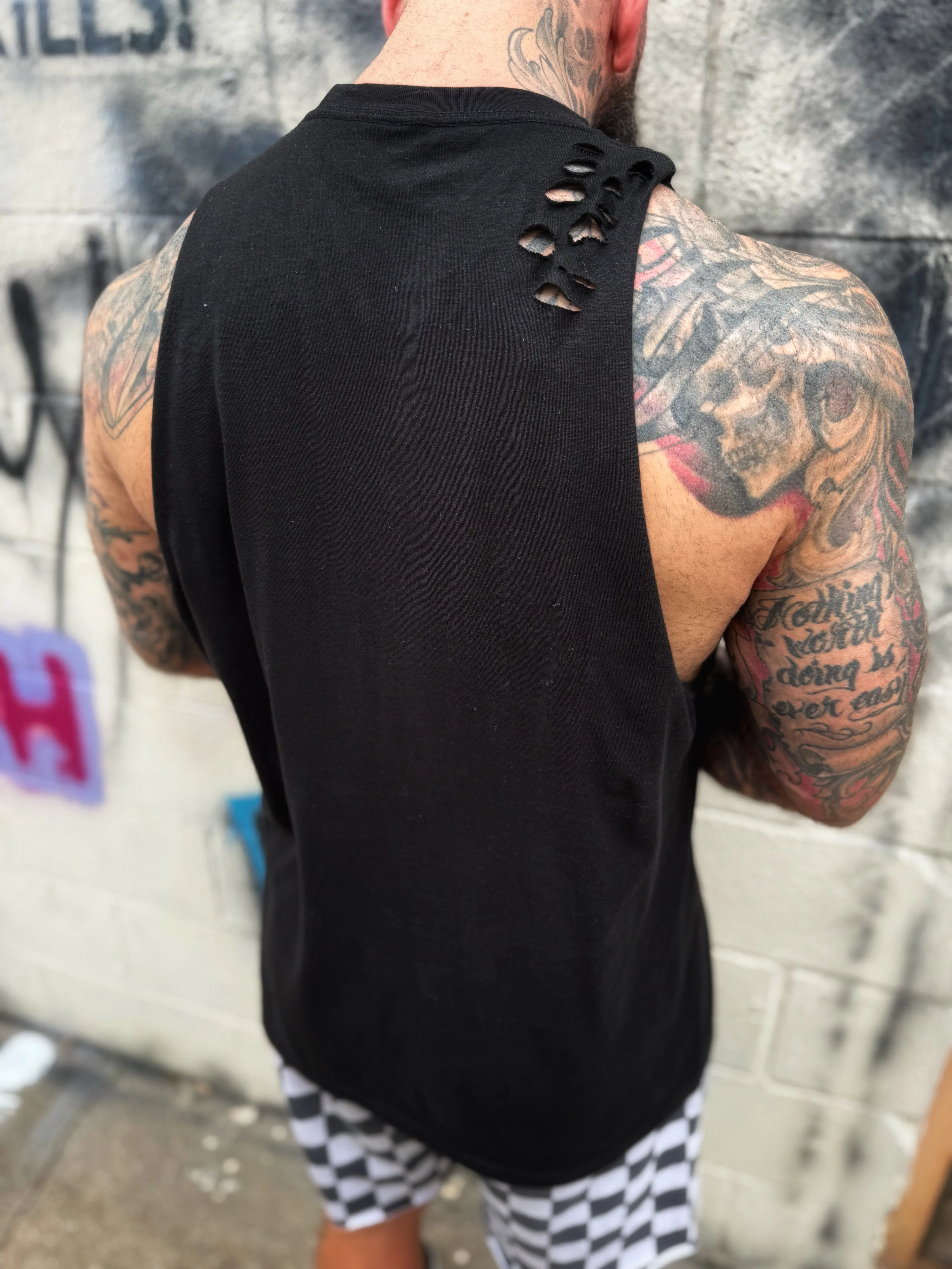 ROAD RASH BLACK TANK TOP 1.0