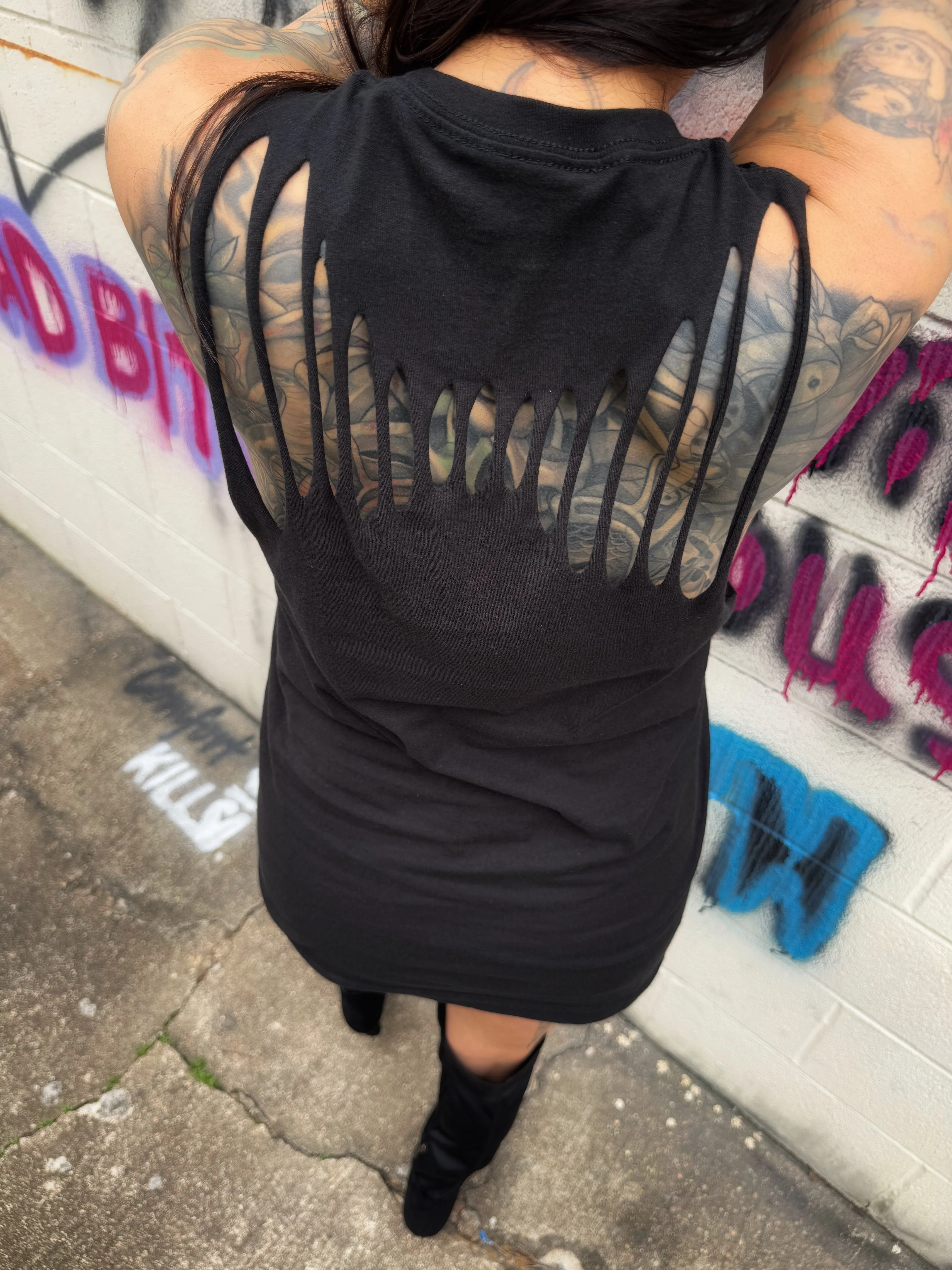 ROAD RASH BLACK TANK TOP 5.0