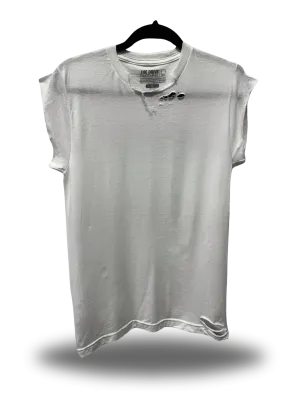 ROAD RASH MUSCLE WHITE TEE