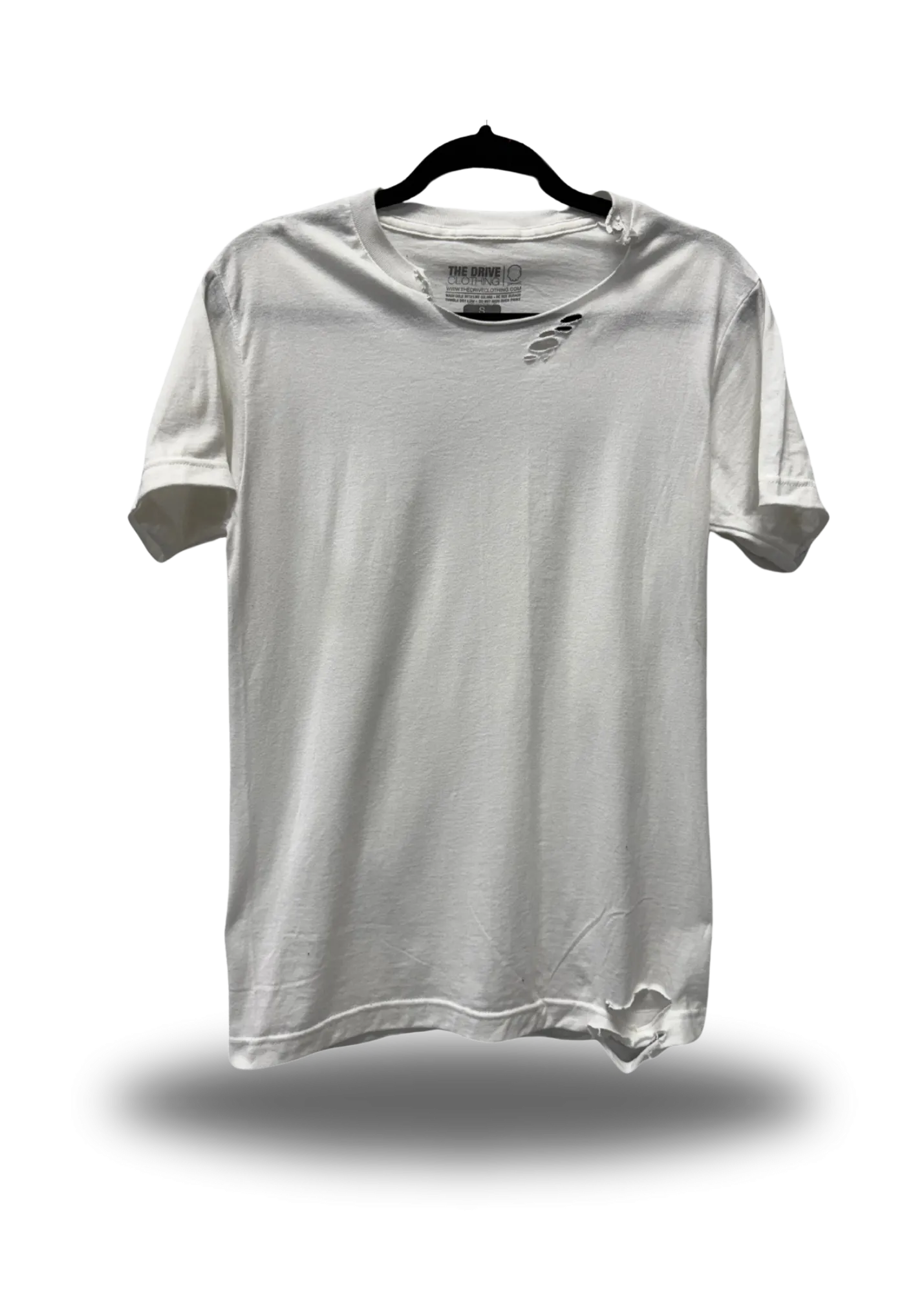 ROAD RASH WHITE TEE 1.0