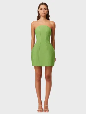 Rose  Mini Dress - Ferngreen