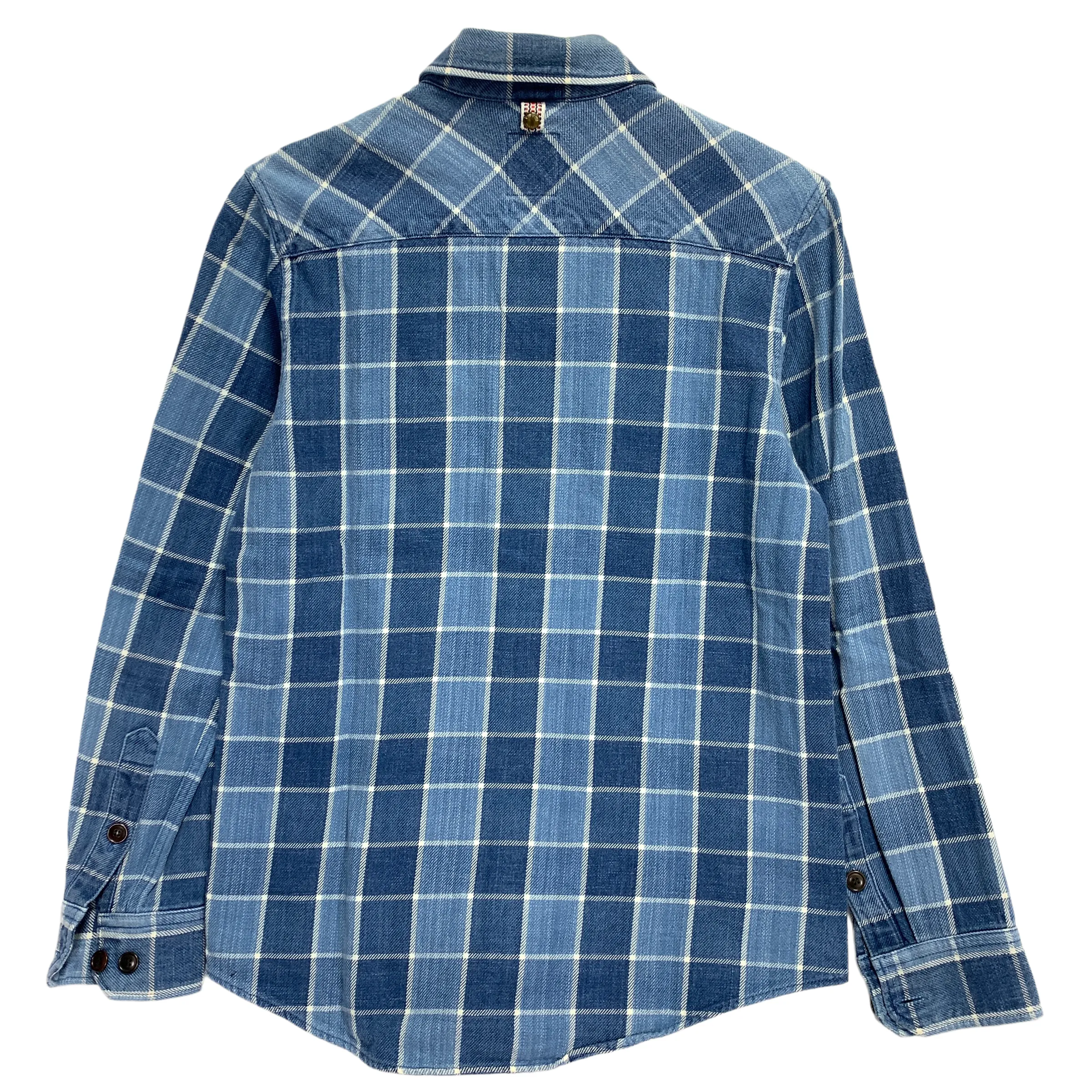 [S] VISVIM 15SS Black Elk Indigo Check