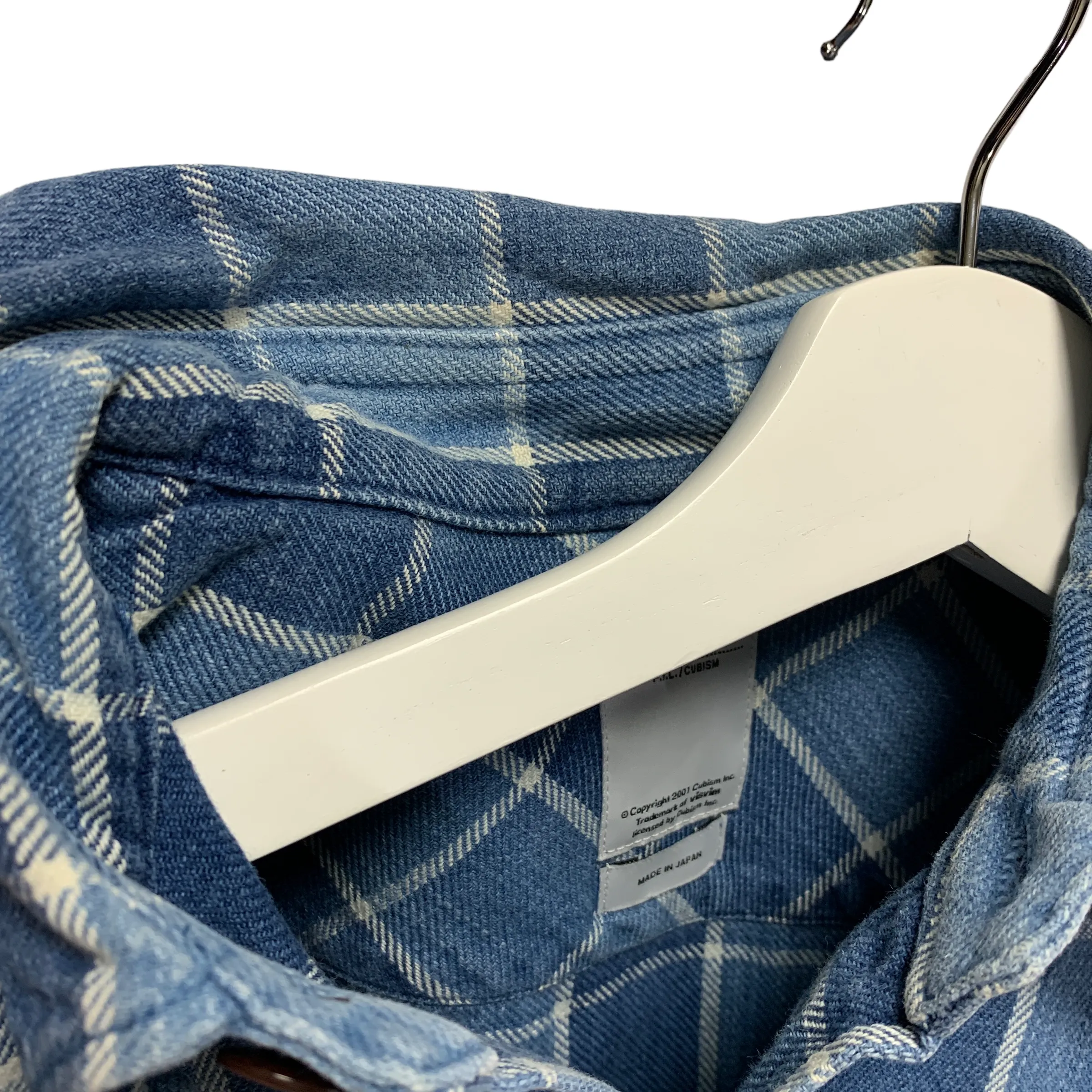 [S] VISVIM 15SS Black Elk Indigo Check