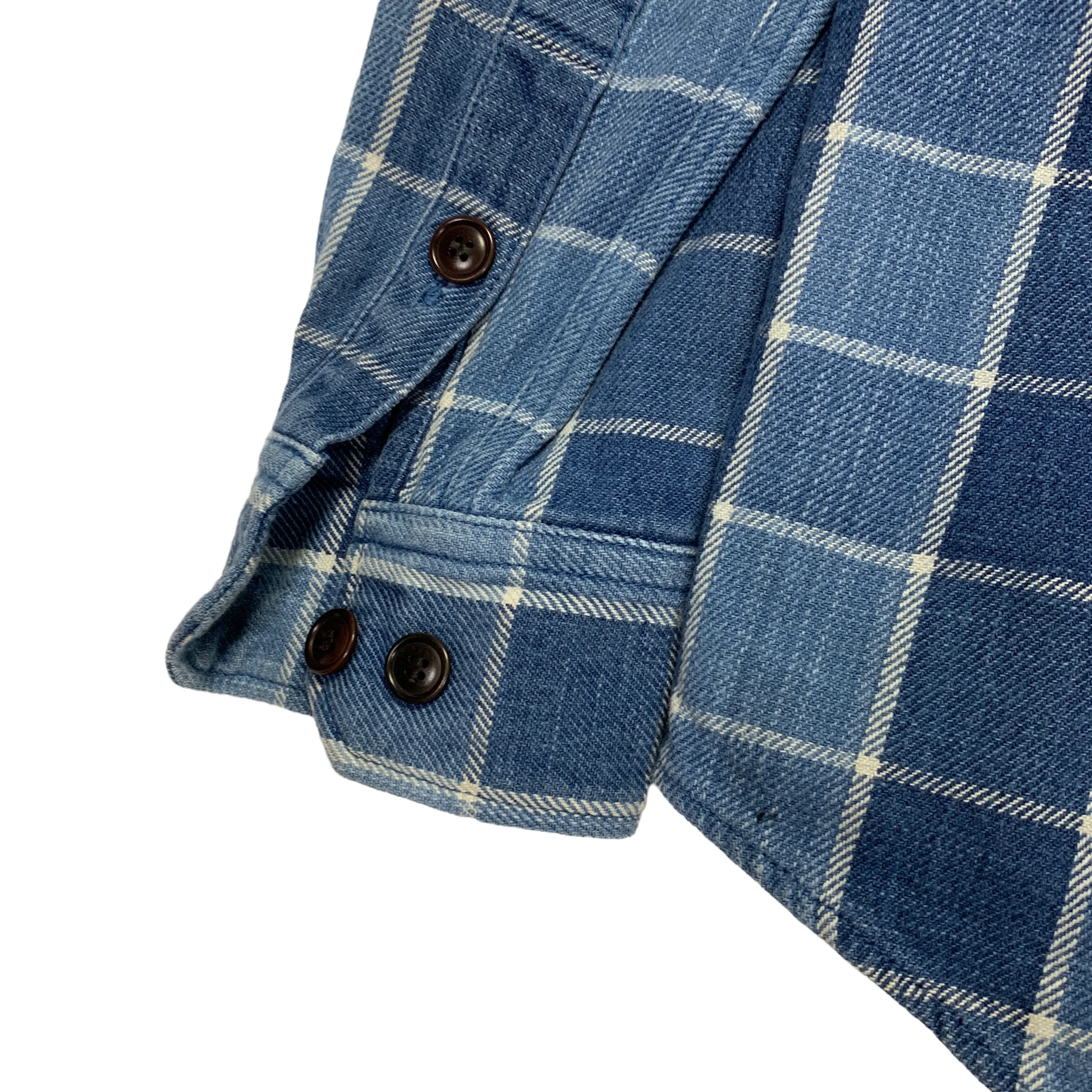 [S] VISVIM 15SS Black Elk Indigo Check