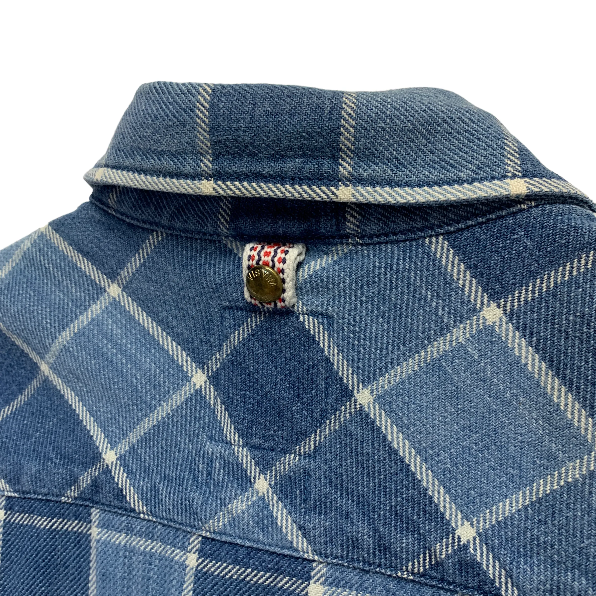 [S] VISVIM 15SS Black Elk Indigo Check
