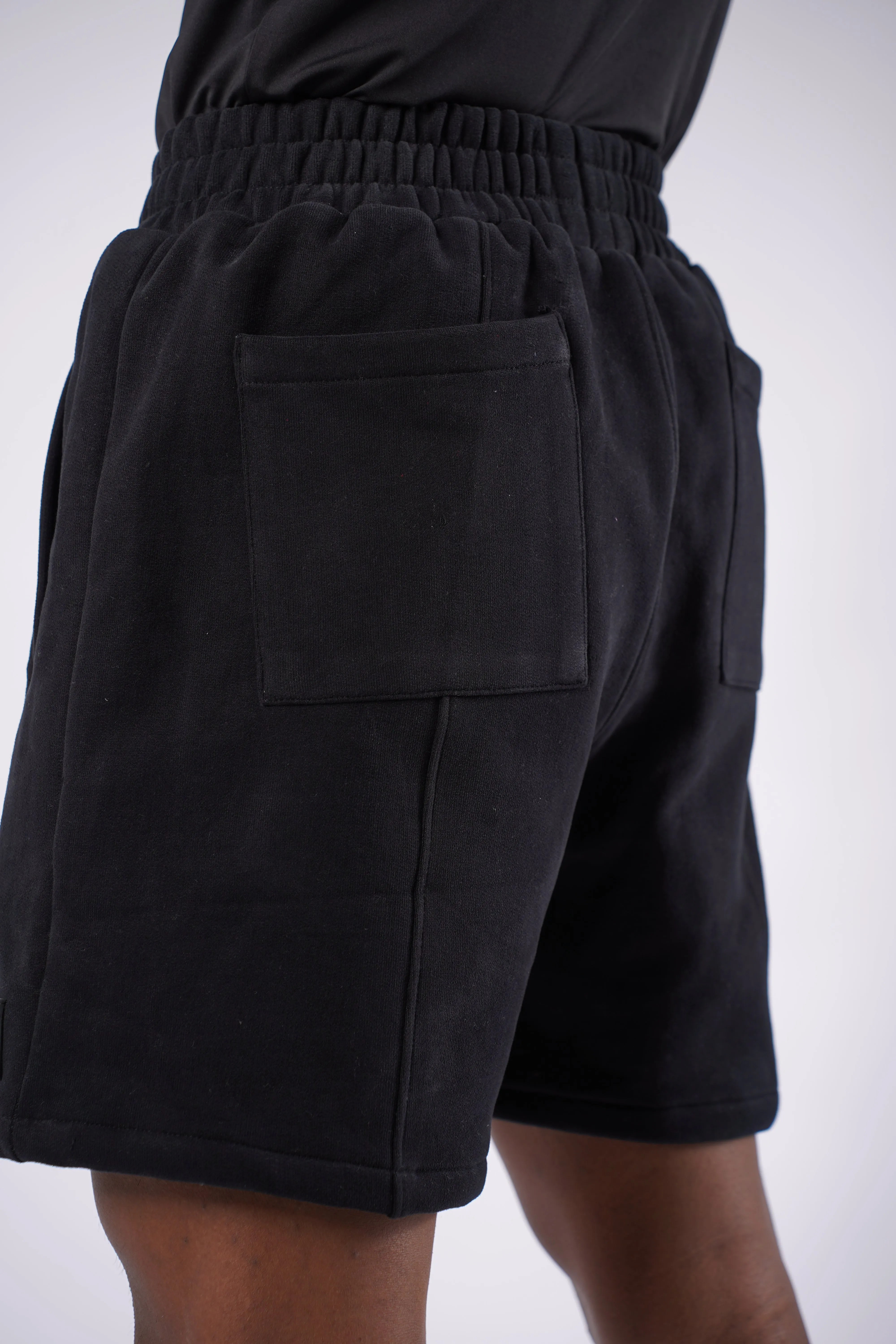Saber Essential Sweat Shorts [BLACK]