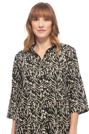 Safari Dress- Black