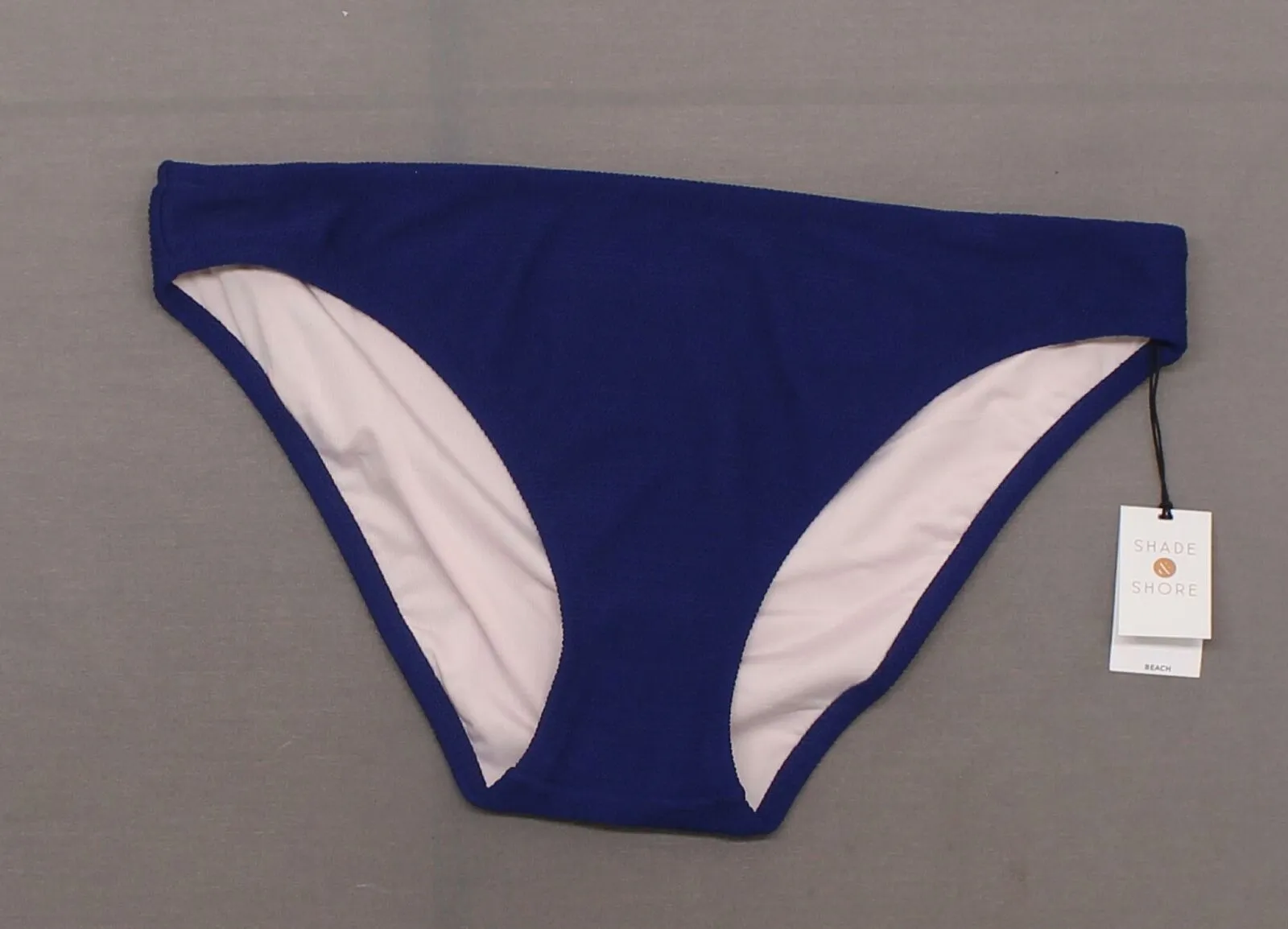 Shade & Shore Women's Beach Hipster Textured Bikini Bottom