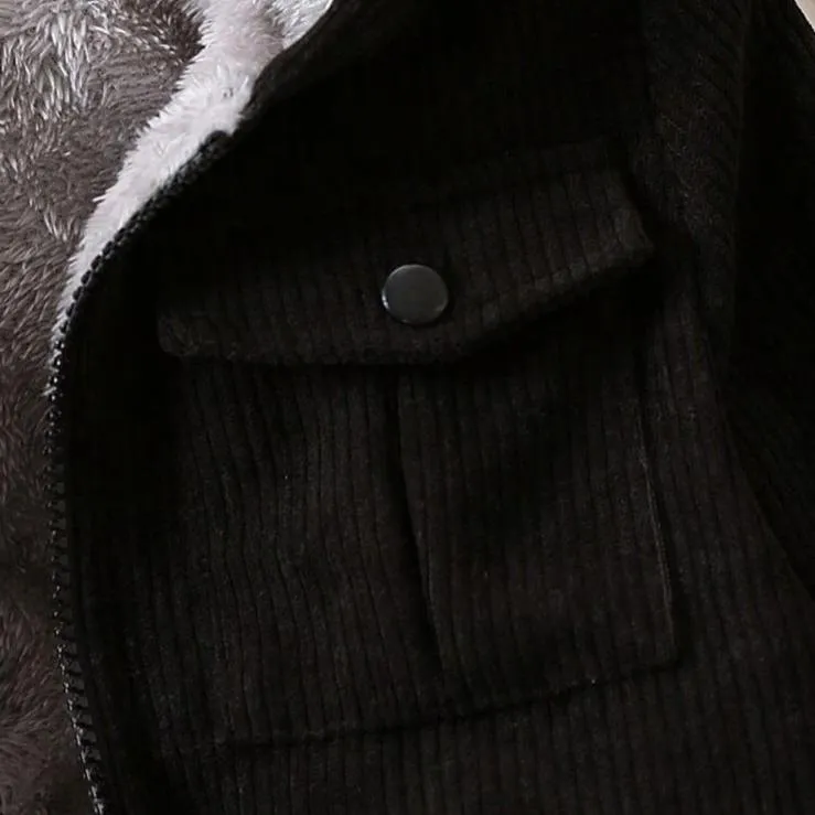 SHEIN Hooded Zipped Jacket