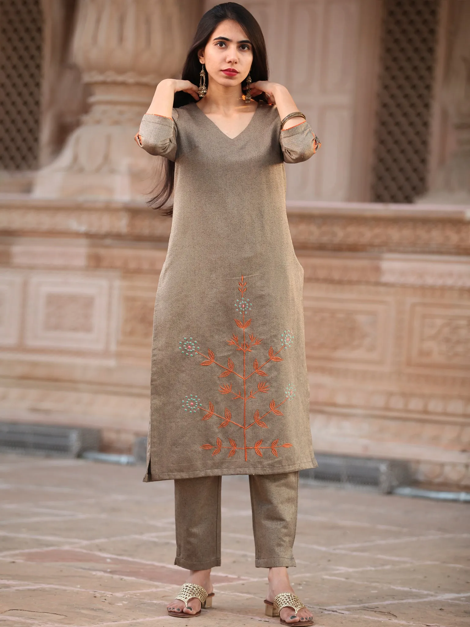 Shishir Andaz - Handloom Kurta - KK08A0008