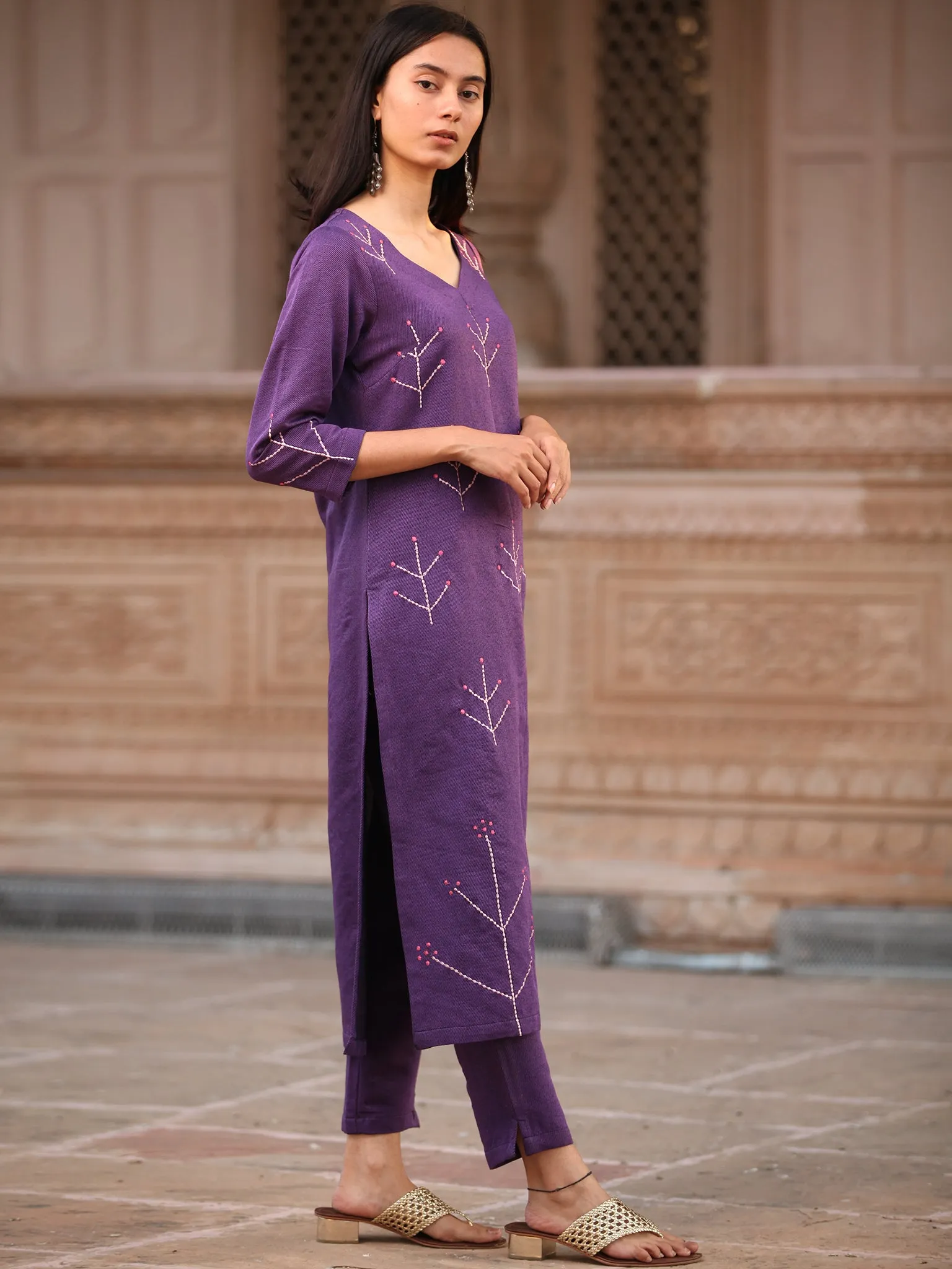 Shishir Ibadat - Faux Wool Kurta - KK09A0009