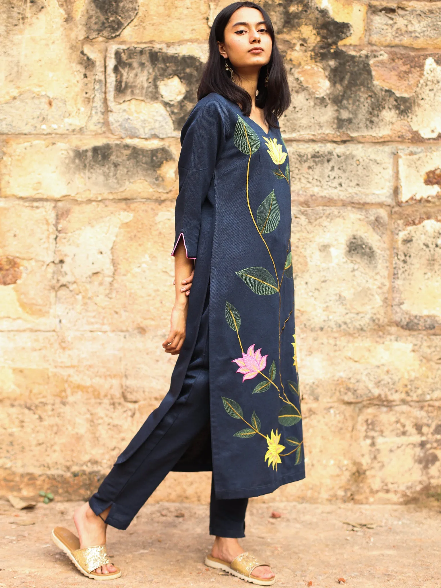 Shishir Komal - Faux Wool Kurta - KK011A0011