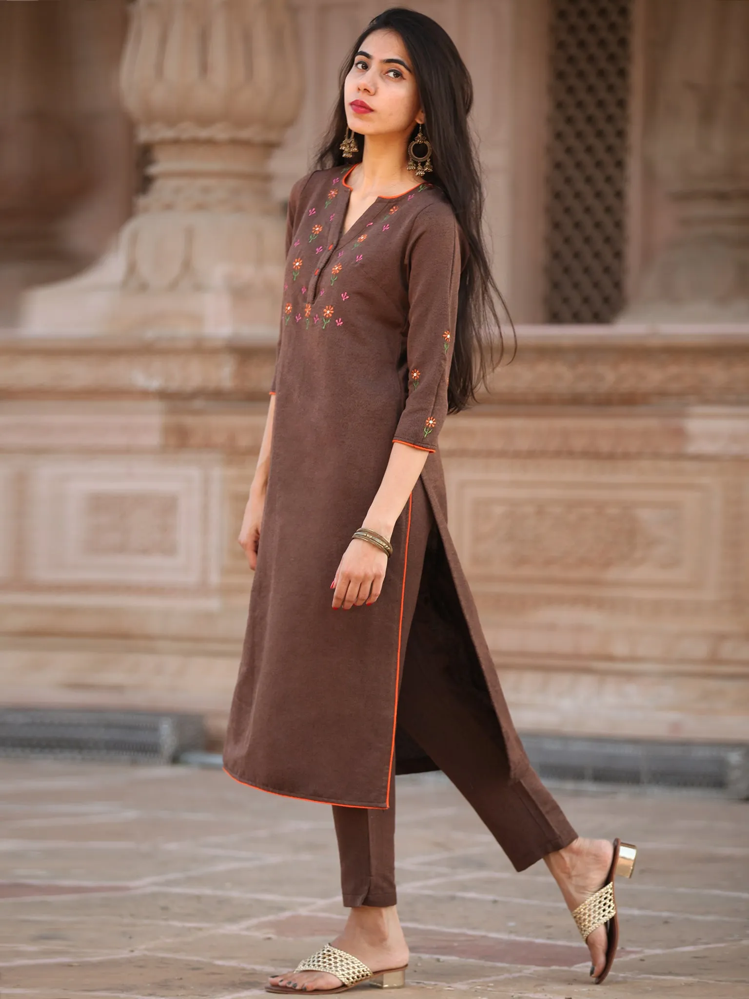 Shishir Megha - Faux Wool Kurta - KK06A0006
