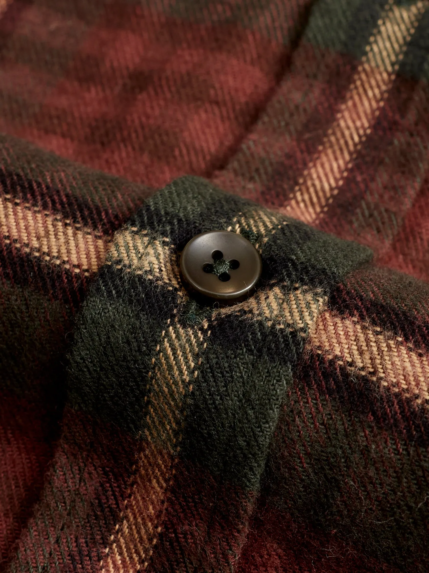 Smog Button-Up Shirt in Green