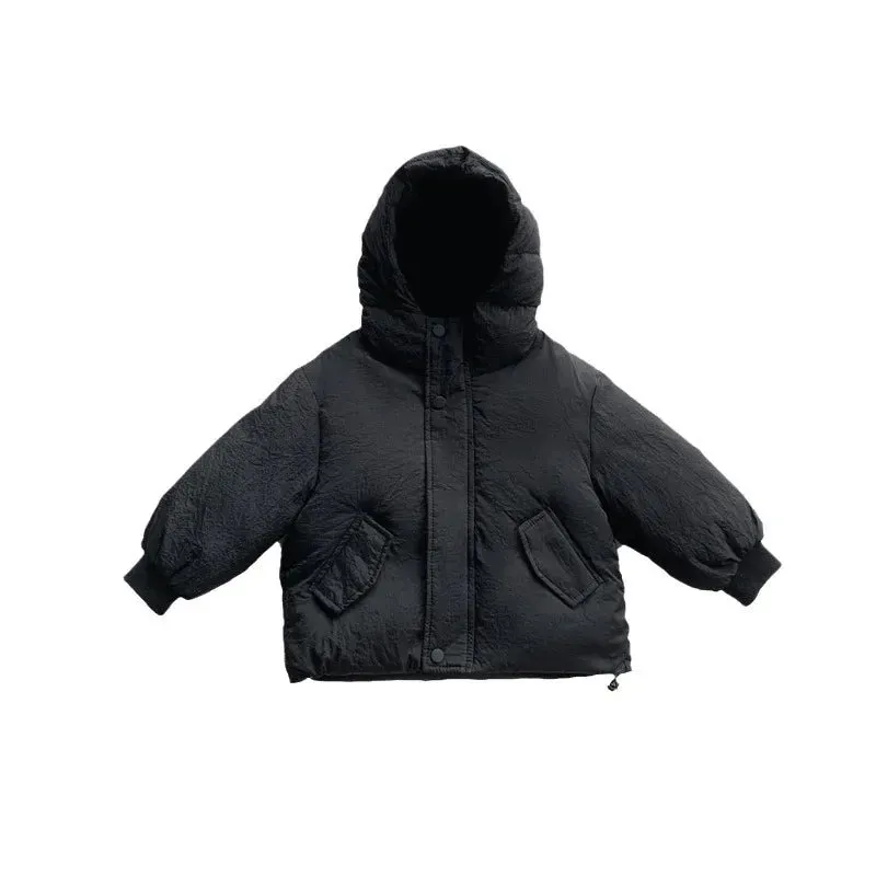 Solid Color Bomber Jacket