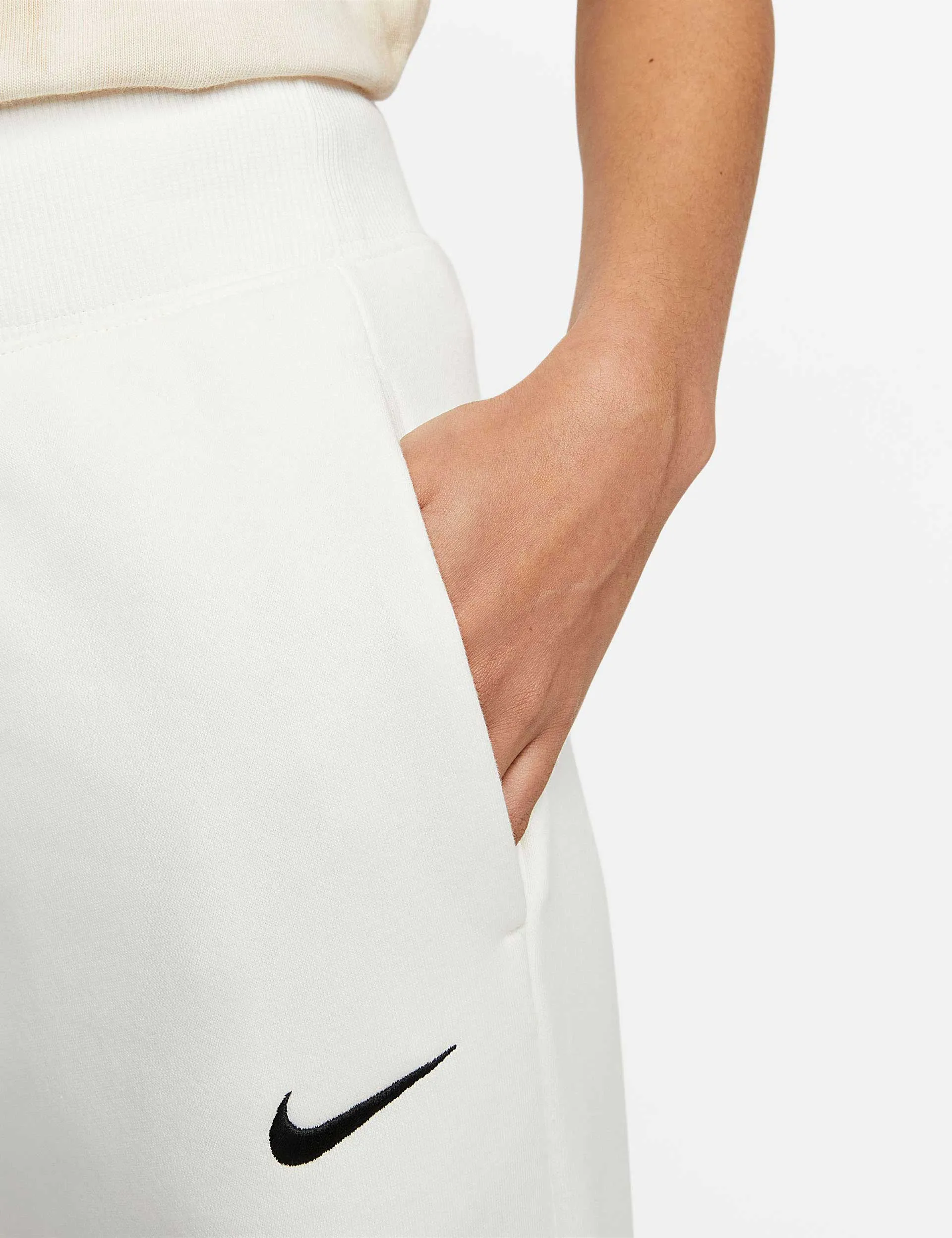 Sportswear Phoenix Fleece Tracksuit Bottoms - Sail/Black