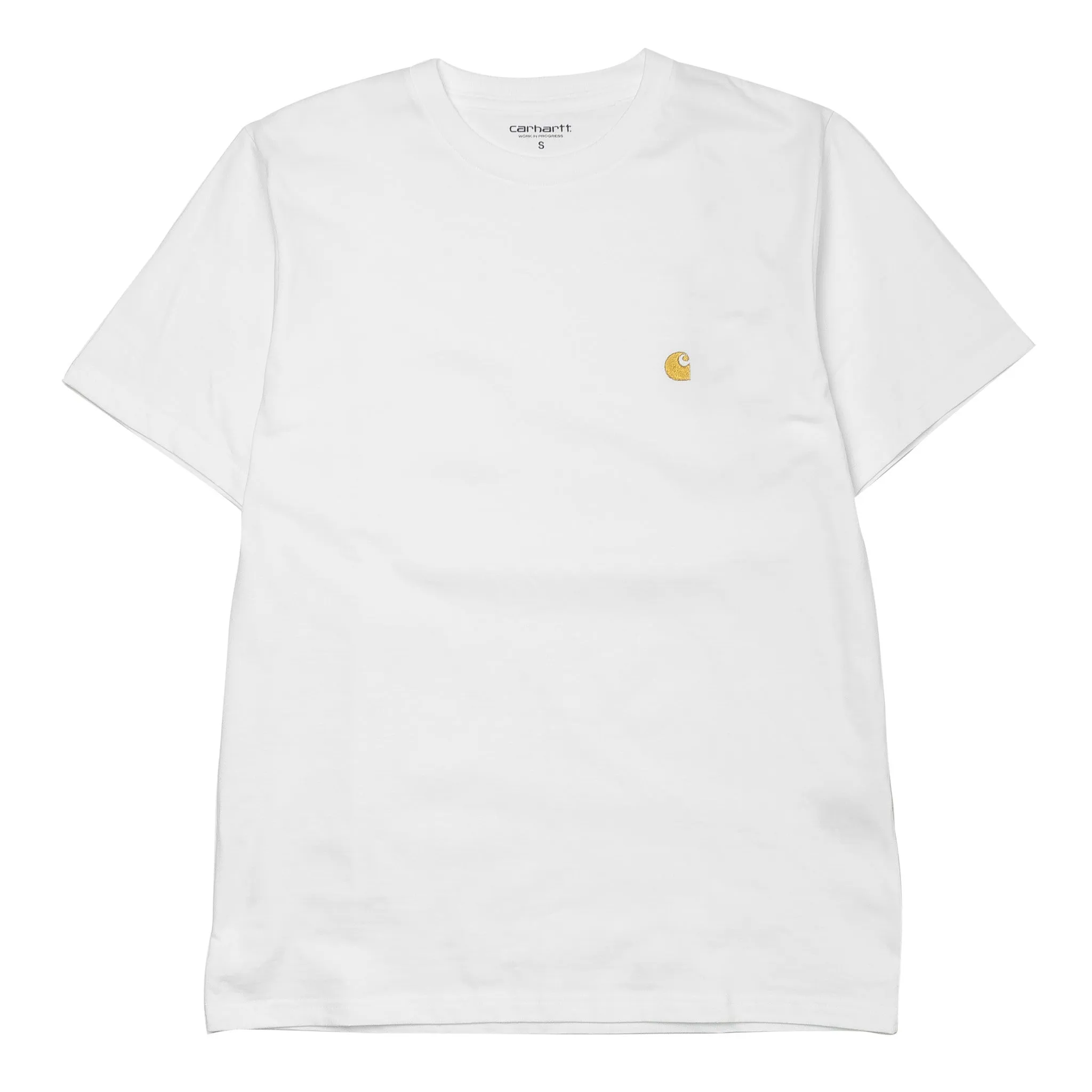 S/S Chase Tee White/Gold I026391