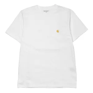 S/S Chase Tee White/Gold I026391