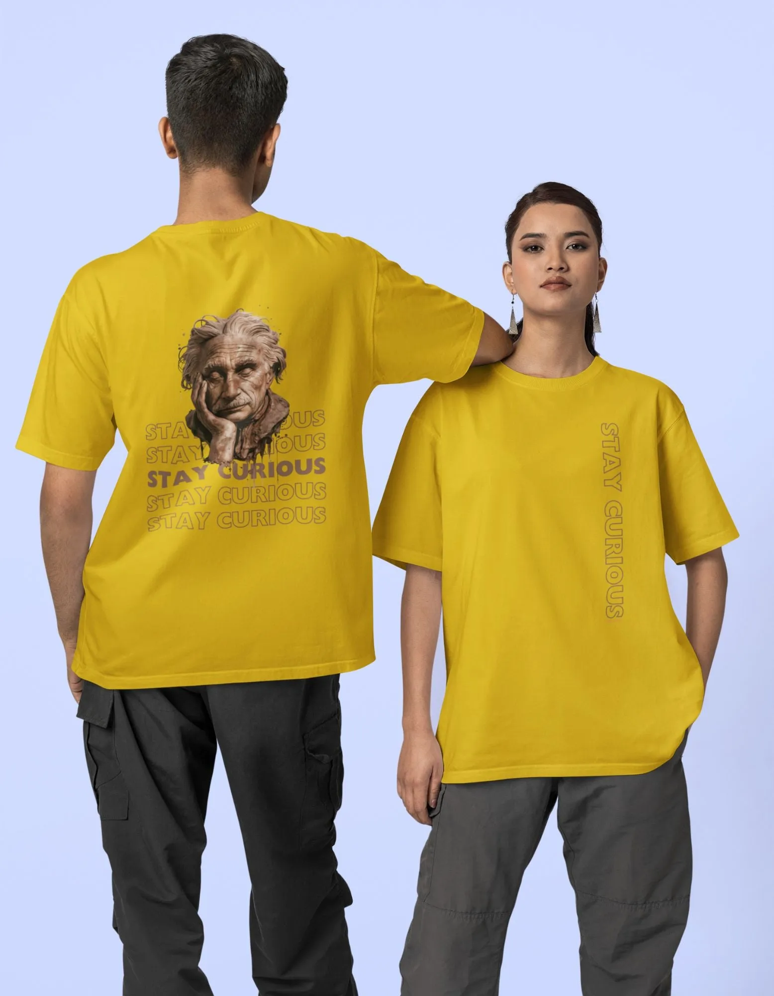 Stay Curious - Unisex Oversized Classic T-Shirt