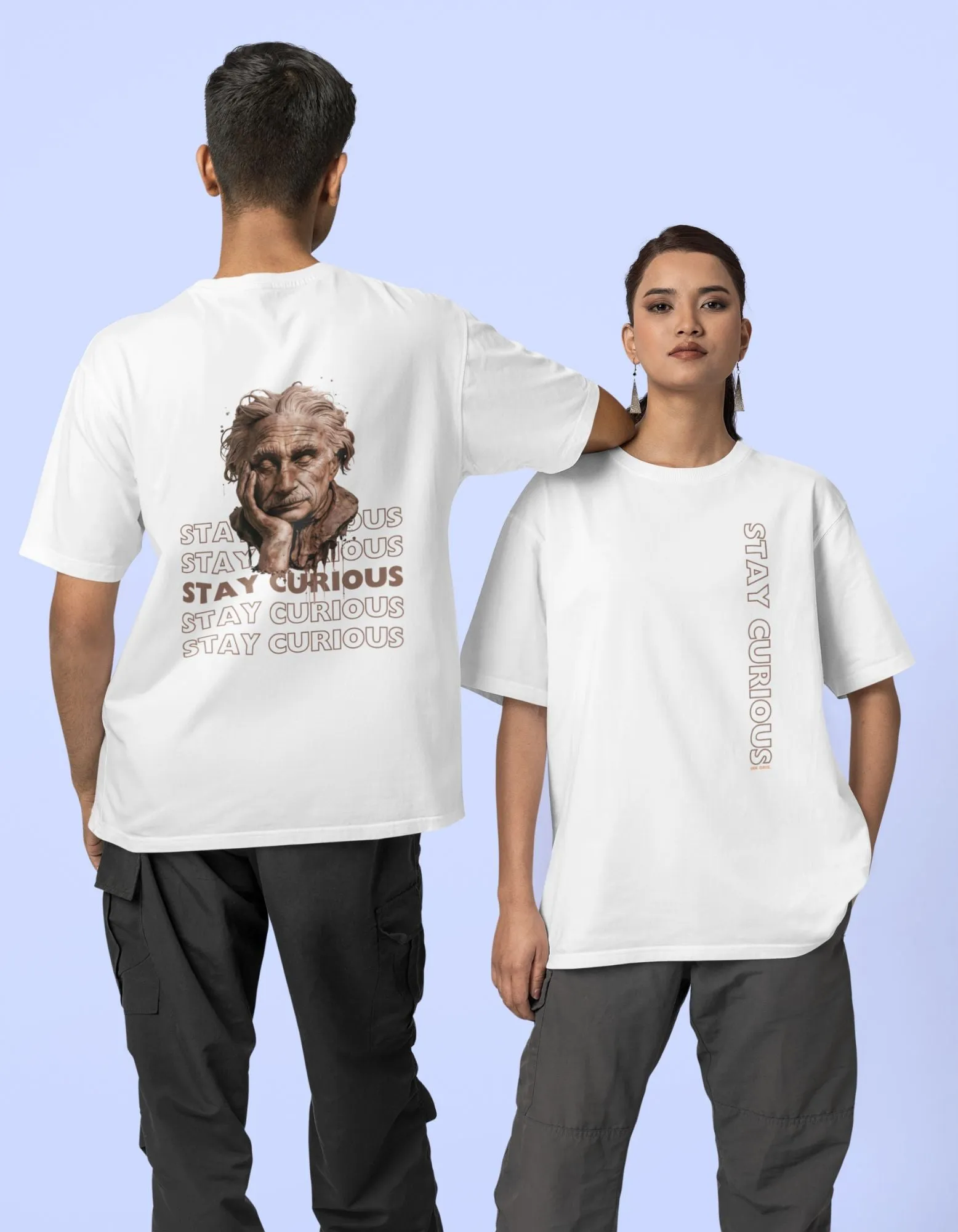 Stay Curious - Unisex Oversized Classic T-Shirt
