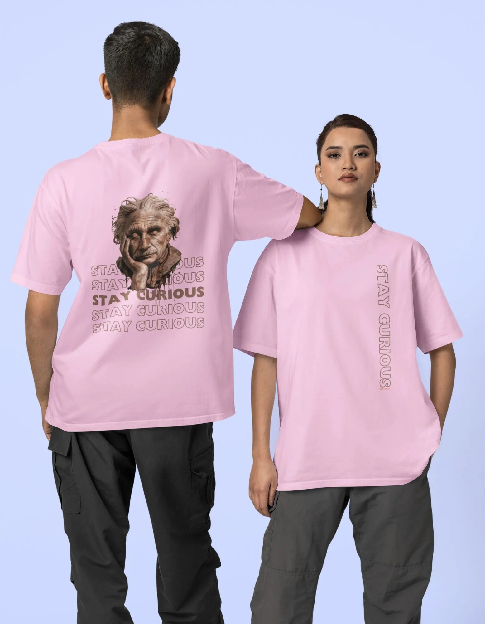 Stay Curious - Unisex Oversized Classic T-Shirt