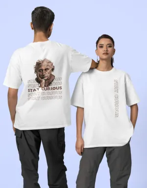Stay Curious - Unisex Oversized Classic T-Shirt