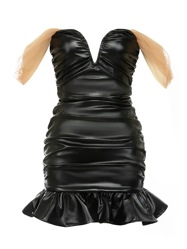 Strapless Backless Bodycon Dress