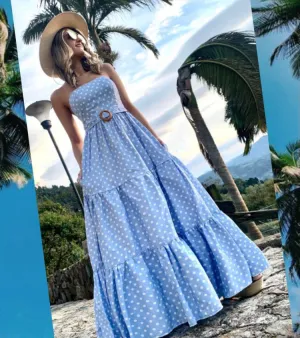 Strapless Long Dress