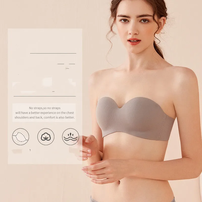 Summer Thin Seamless One Piece Bra Strapless Underwear