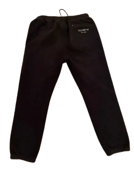 Supreme "Polartec Fleece" Sweatpants Black