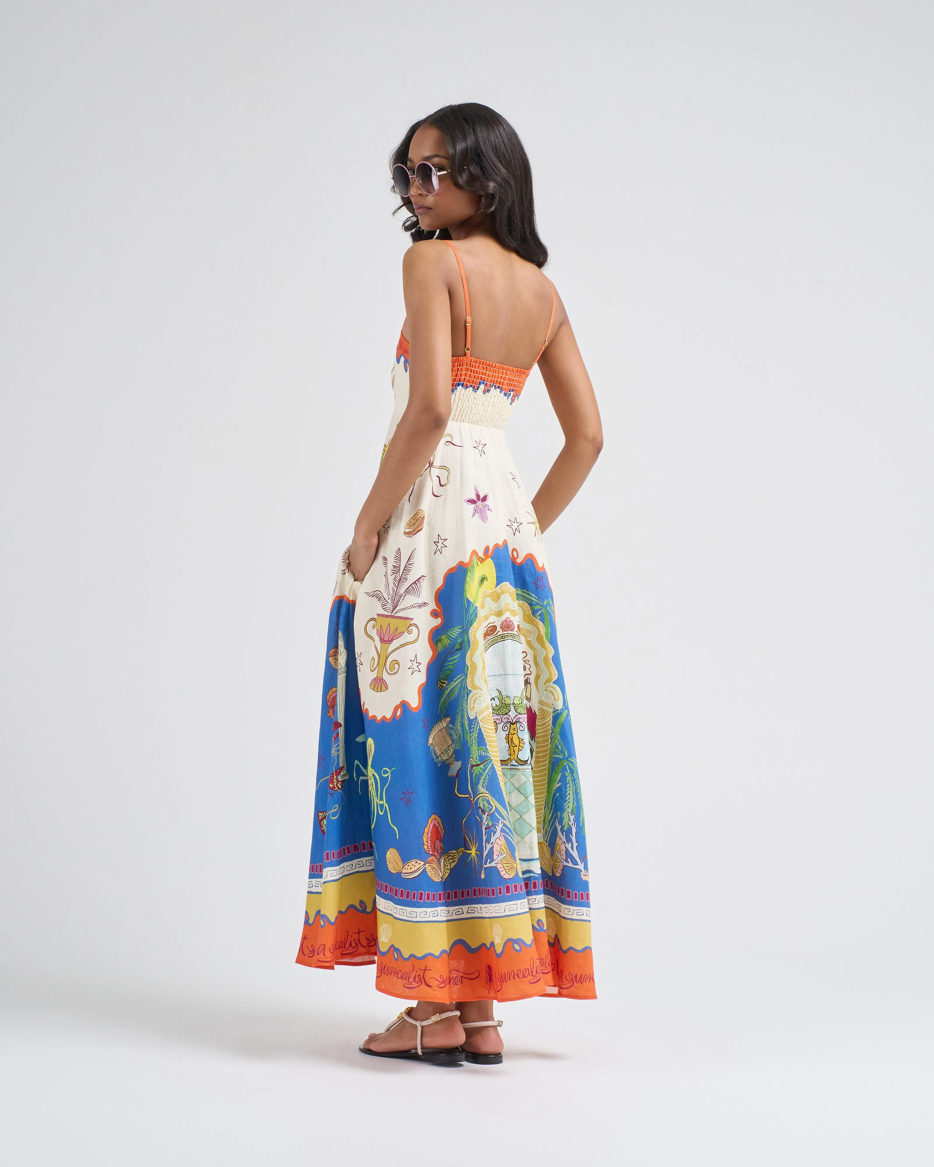 surrealist summer sundress