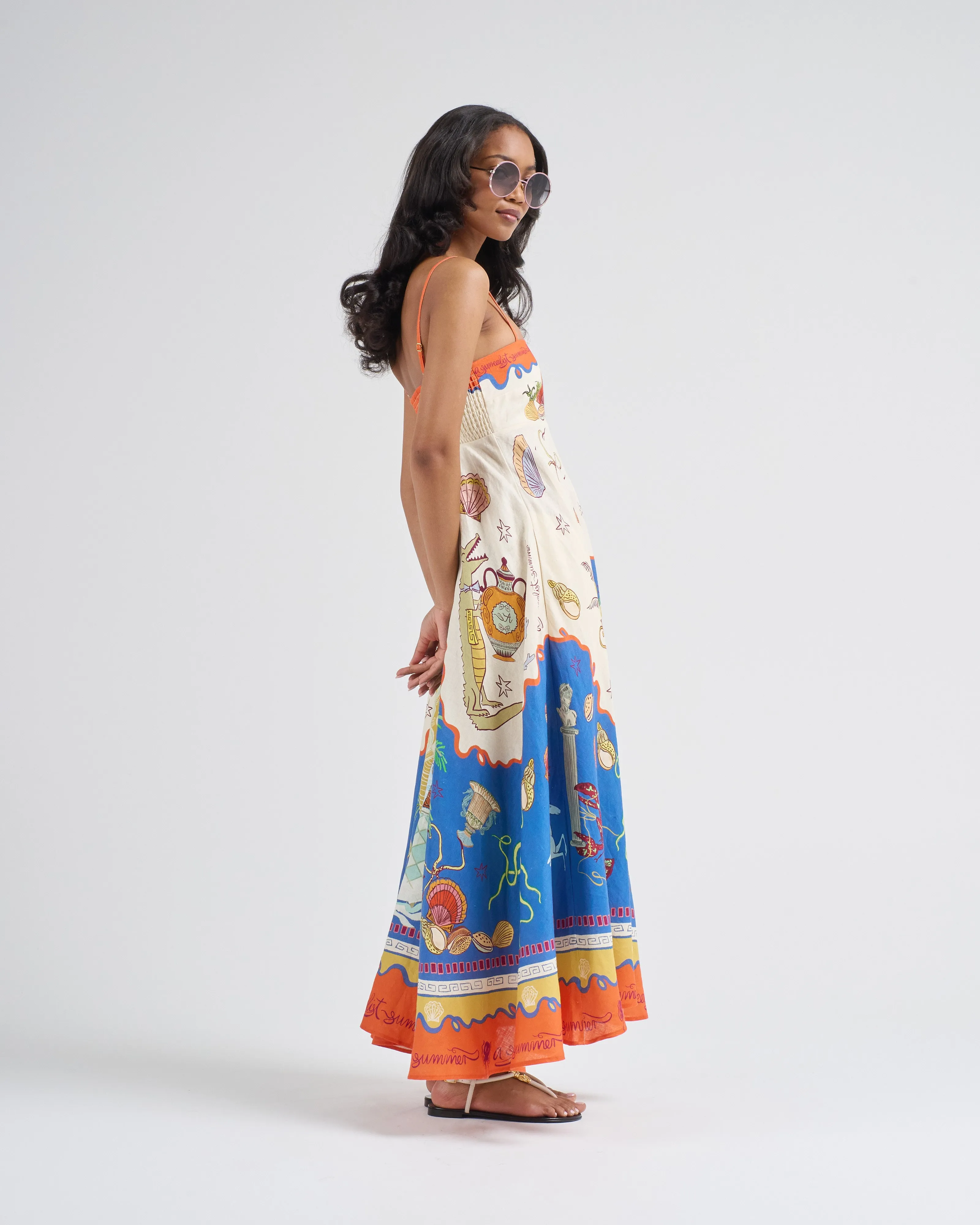 surrealist summer sundress