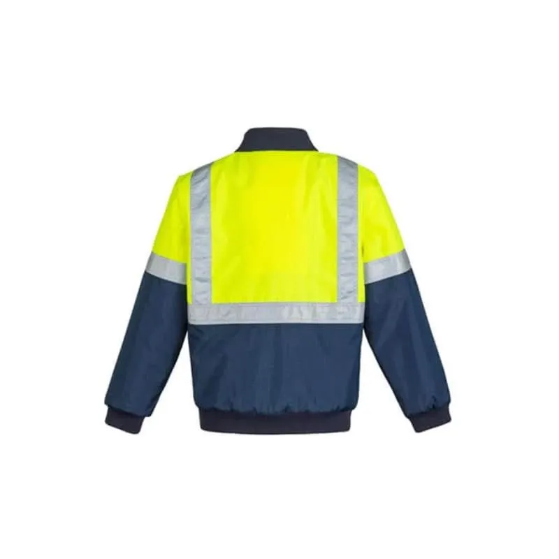 Syzmik Mens Hi Vis 3M Reflective Day/Night Quilted Flying Jacket