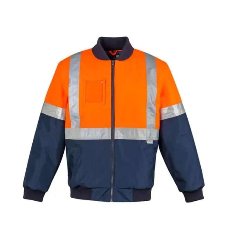 Syzmik Mens Hi Vis 3M Reflective Day/Night Quilted Flying Jacket