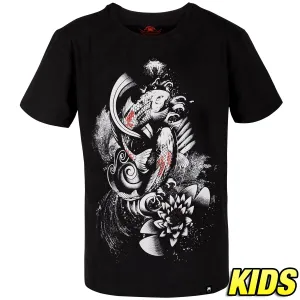 T-shirt Enfant Venum Koi 2.0 Kids - Noir