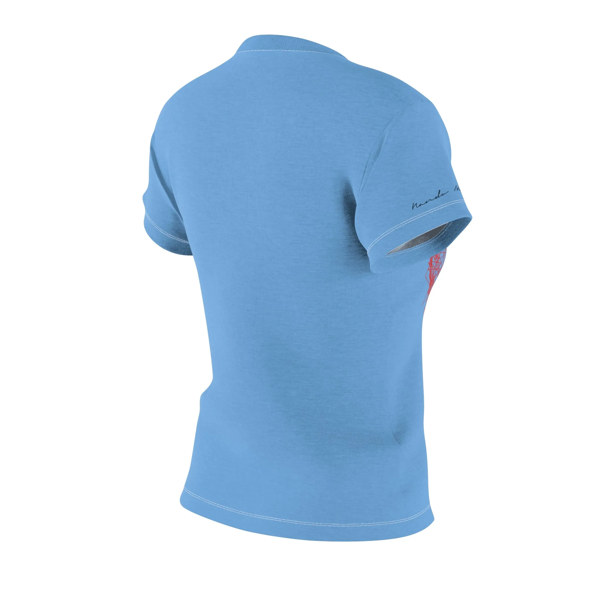 T-Shirt, Light Blue African Queen