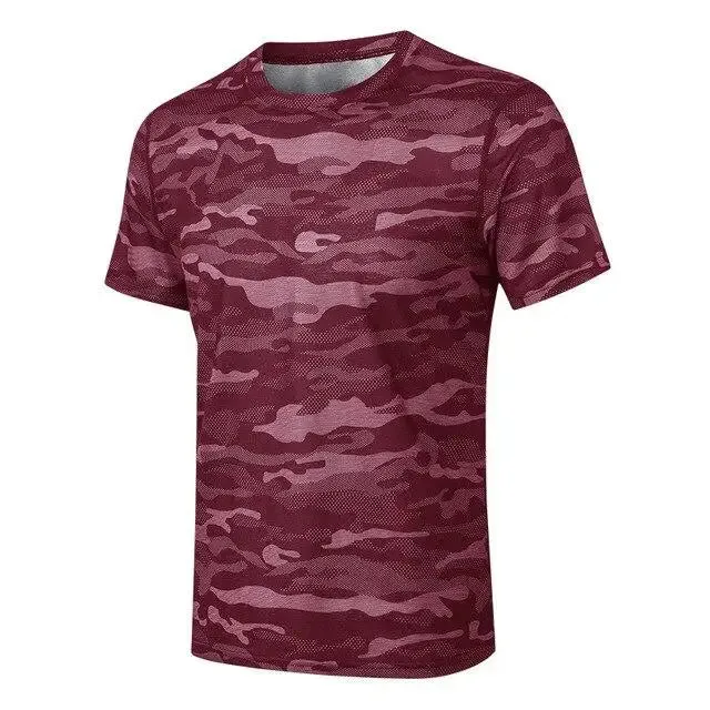 T shirt militaire rouge