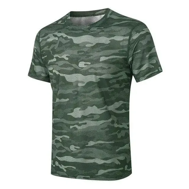 T shirt militaire rouge