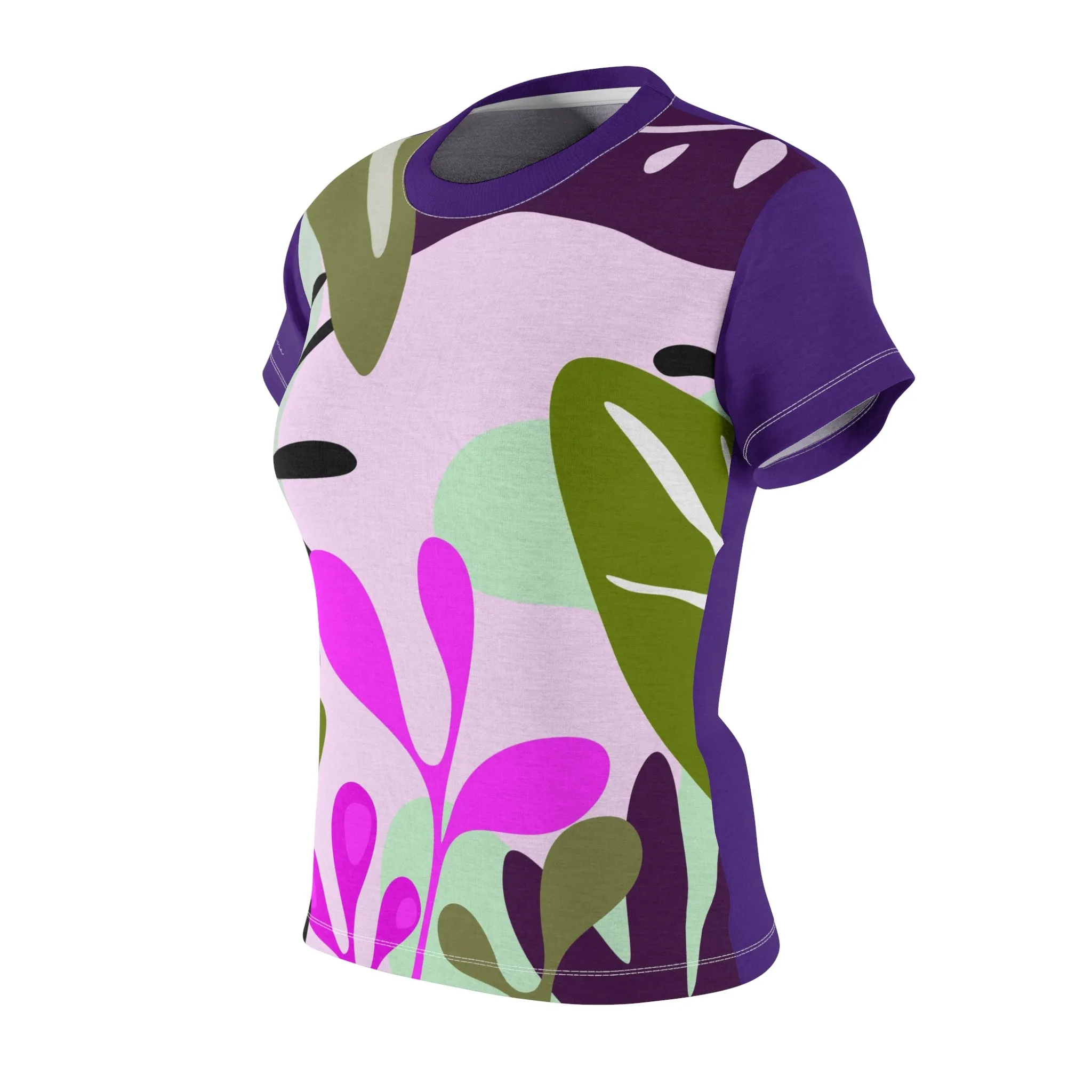 T-Shirt, Purple Foliage