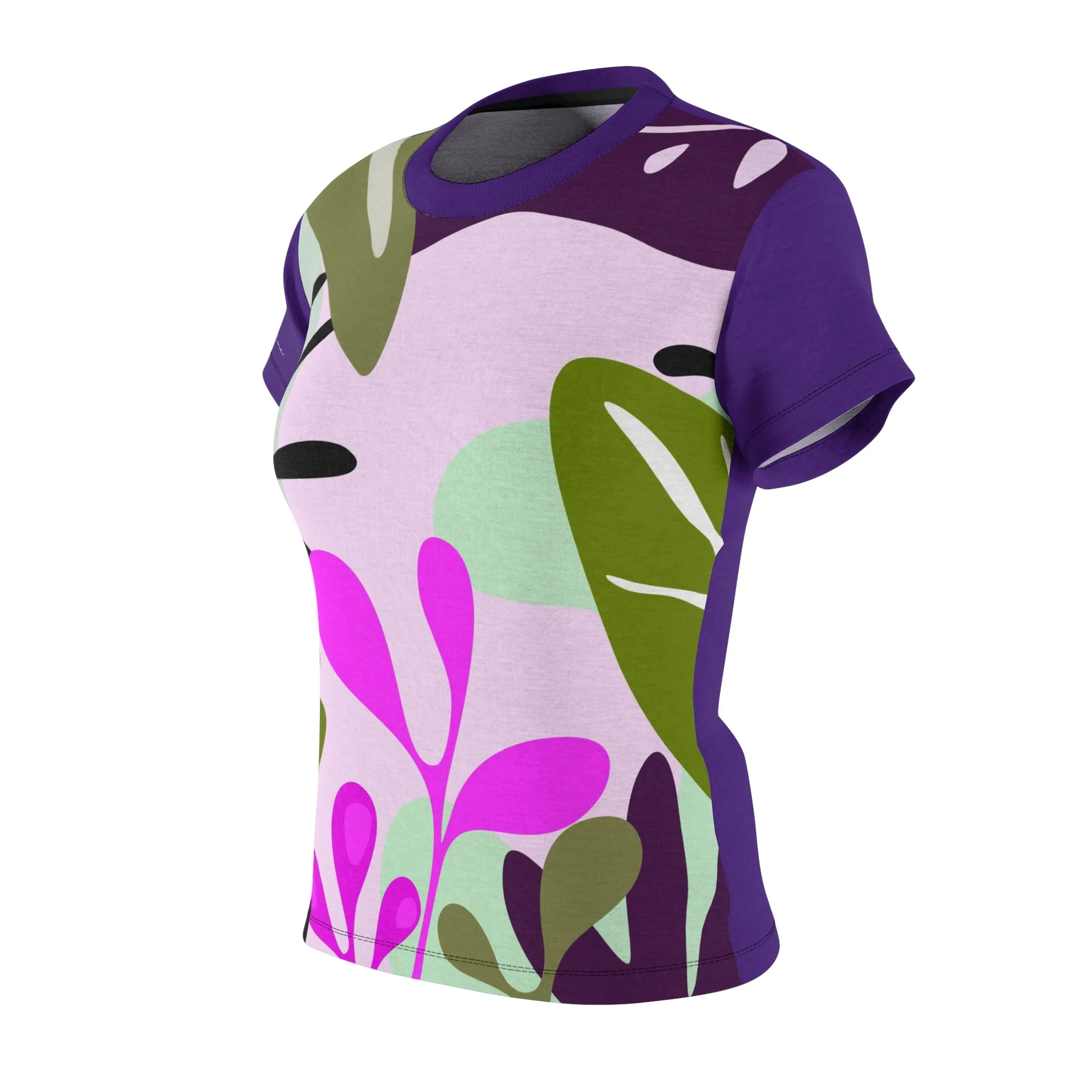T-Shirt, Purple Foliage