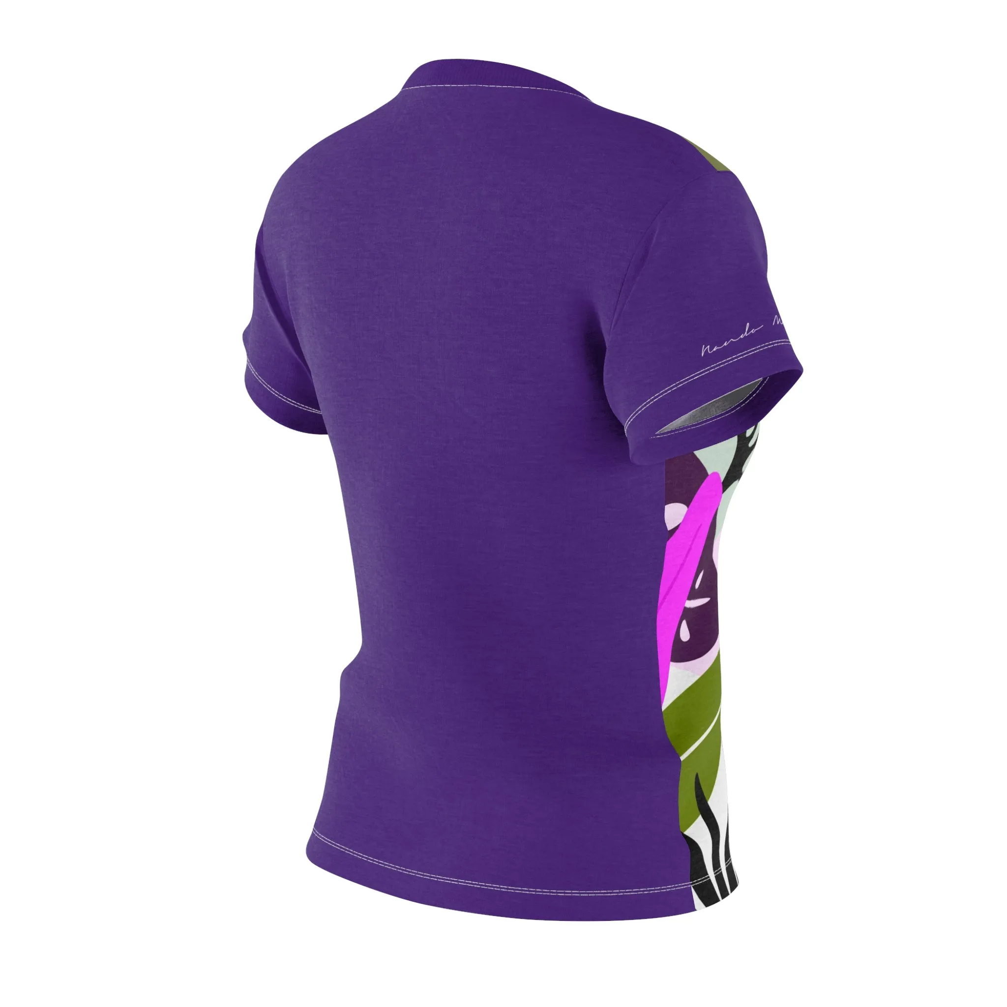 T-Shirt, Purple Foliage