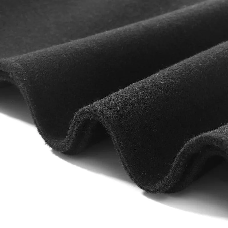 Tencel & Wool A Line Knee-Length Skirt