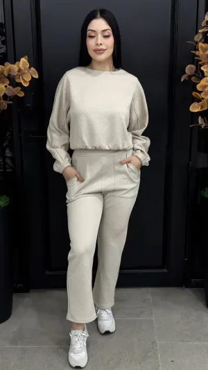 TESSA SAND SWEATER